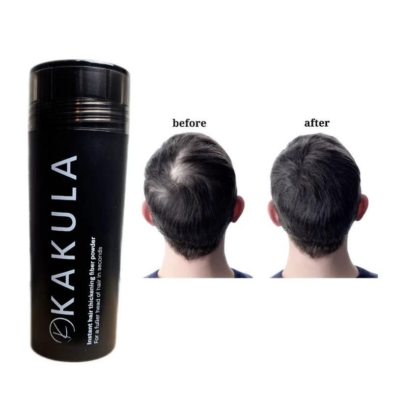 Kakula Keratin Hair Fiber Fiber 27.5g Black Dark/Med/Light Brown